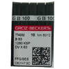 Agujas Industriales para Costura General  B 63 / 1280 KSP / DVx63 — NM: 80 (Tamaño 12)