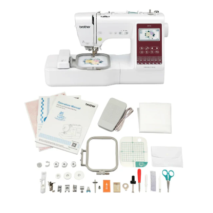 MAQUINA BORDADORA AREA 10X10 Y DE COSER CON 103 TIPOS SE725