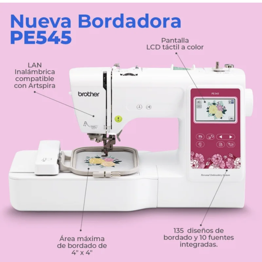 MAQUINA BORDADORA PE-545