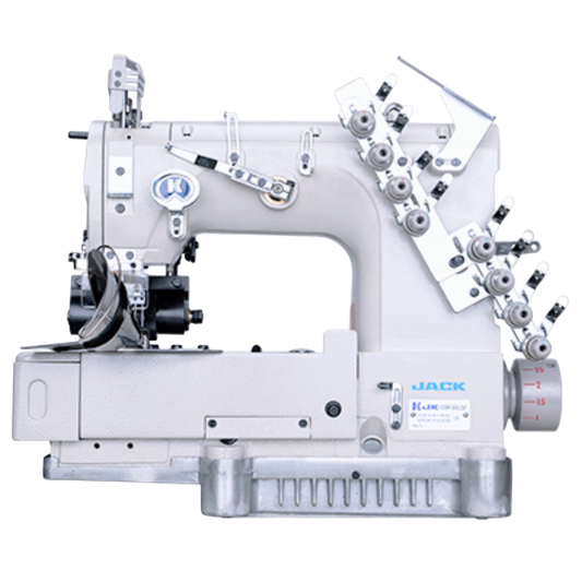 JACK DW-8009HF-D-04064 / JK-8009HFDI-04064-25 — Máquina Multiaguja Empretinadora Industrial