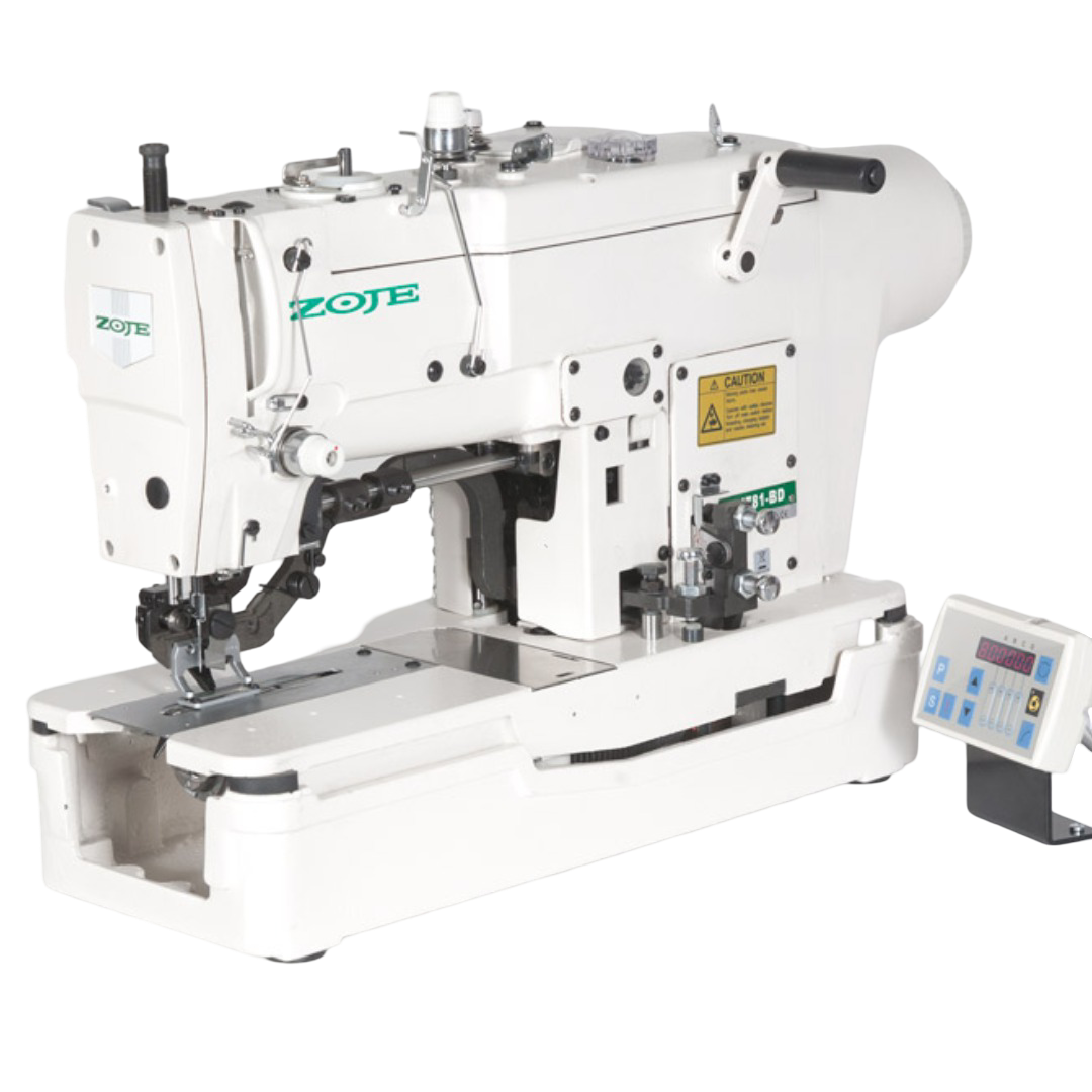 ZOJE ZJ781-BD – MÁQUINA INDUSTRIAL DE OJALES RECTOS