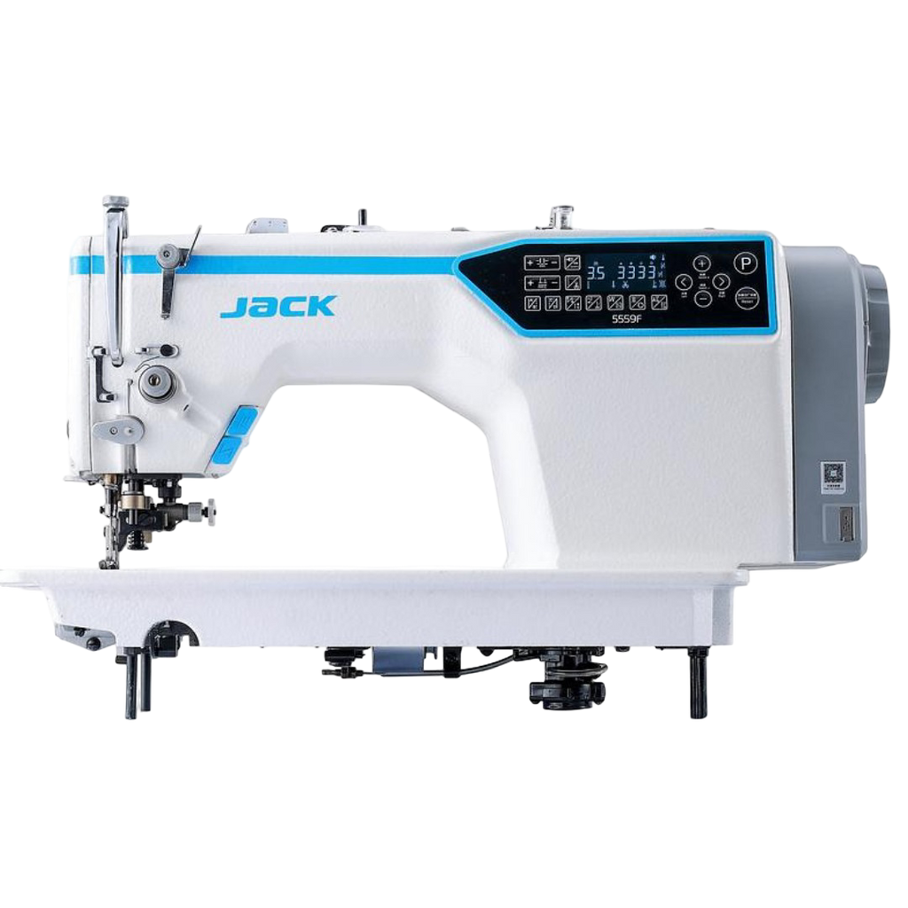 Jack JK-5559F-W (1/4) Máquina de Coser Pespunte con Cuchilla de Recorte