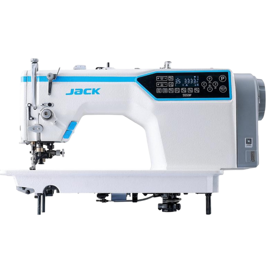Jack JK-5559F-W (1/4) Máquina de Coser Pespunte con Cuchilla de Recorte